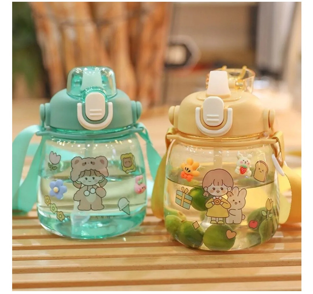 Miniatura 2 de botella sports con stickers De 900ml